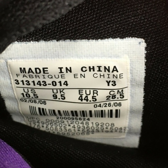 2006 Nike Zoom Kobe 1 OG Size 10.5 Black Out Mens - Picture 7 of 8